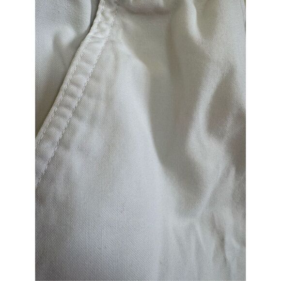 Classic Elements women’s 90’s pull on cream khaki cotton pants stretchy waist hi - Picture 4 of 4